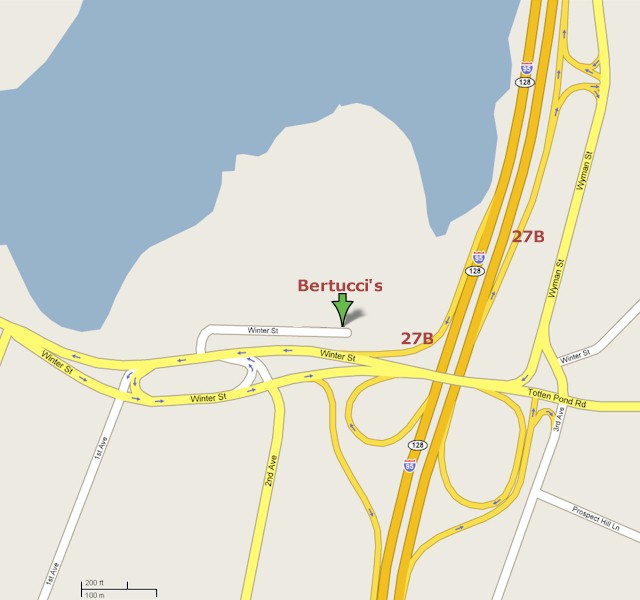 Bertucci's pre-meeting dinner